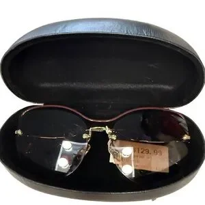 Miu Miu | Accessories | Miu Miu Brown Rimless Sunglasses  display picture 1